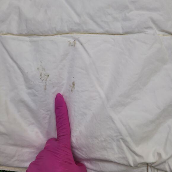 Vintage 90s Nautica Puffer Jacket Large 25x23 Cropped Baggy Quilted Outerwear - Picture 9 of 16